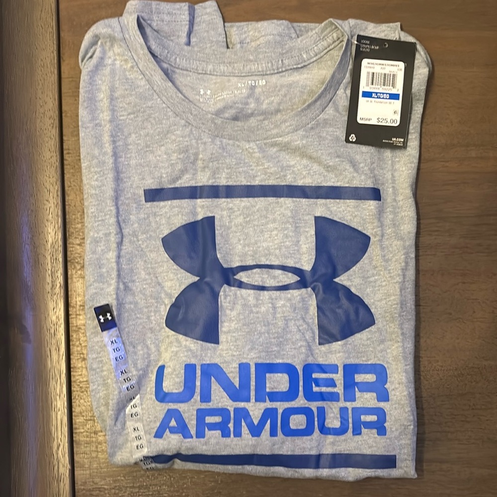 Men’s XL Under Armour T-shirt. Brand new with tags. Paid $25. Asking $12
